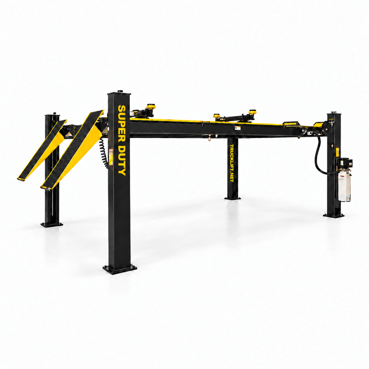 TRUCKLIFT.NET HDA18 18,000 lb Alignment truck lift — SUPER DUTY front-right post