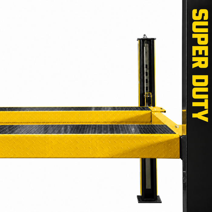 Non-slip diamond platforms with two-width setting