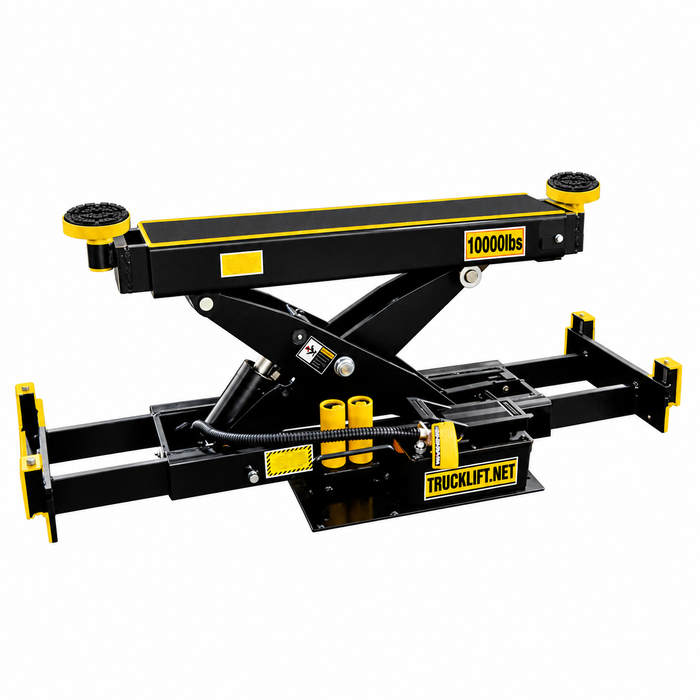 Optional 10,000 lb rolling jack