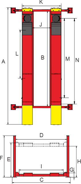 Dimension reference drawing