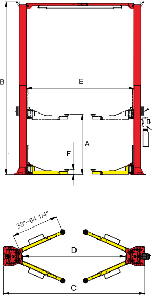 HDT15 — Dimension reference drawing
