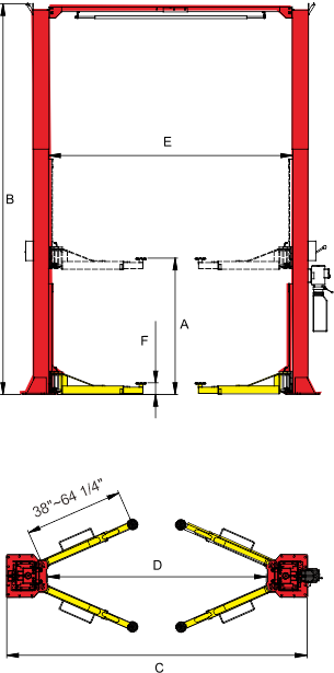 HDT18 — Dimension reference drawing